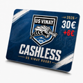 Recharge Cashless 30€ + 6€