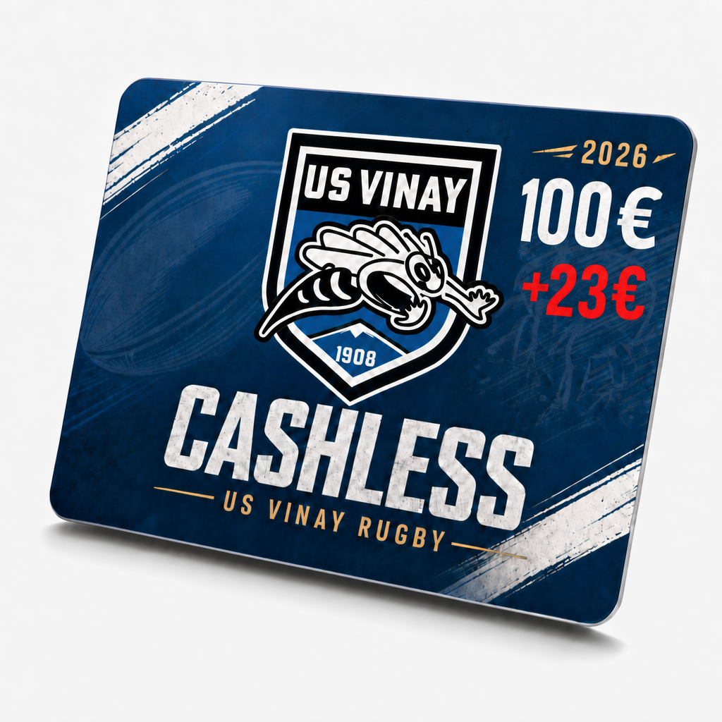 Recharge Cashless 100€ + 23€